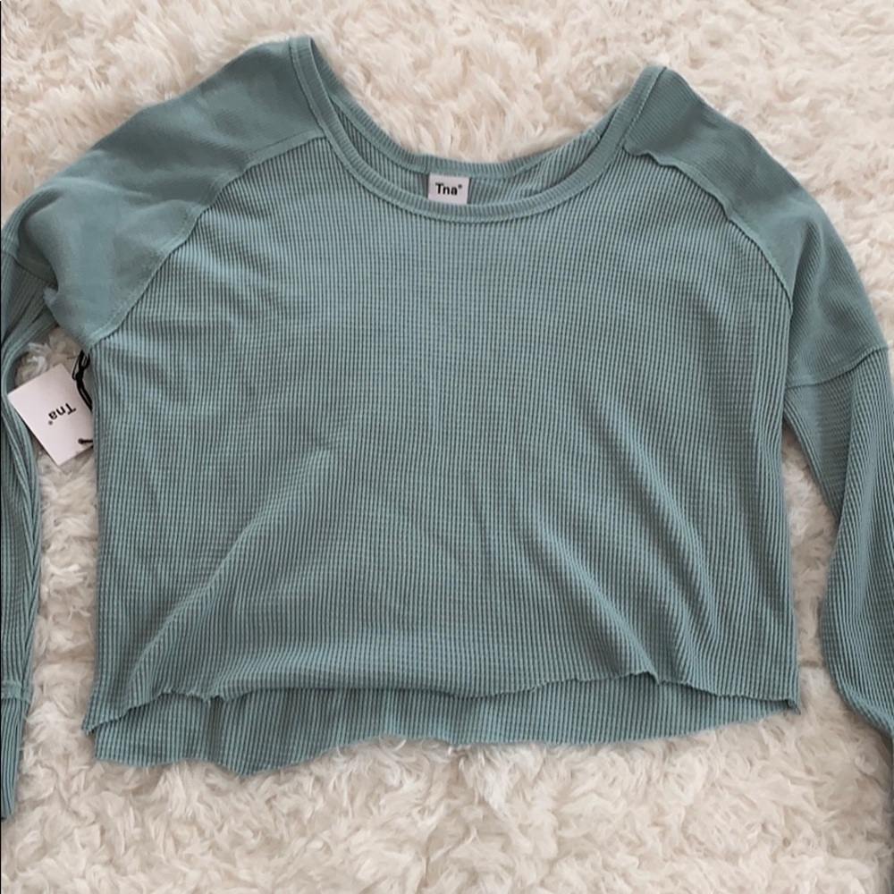 Aritzia cropped long sleeve.